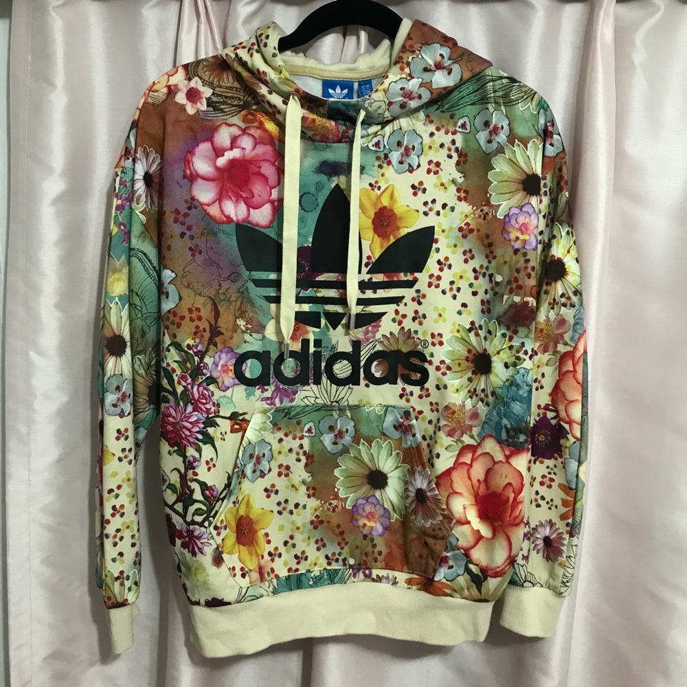 Adidas Floral Hoodie